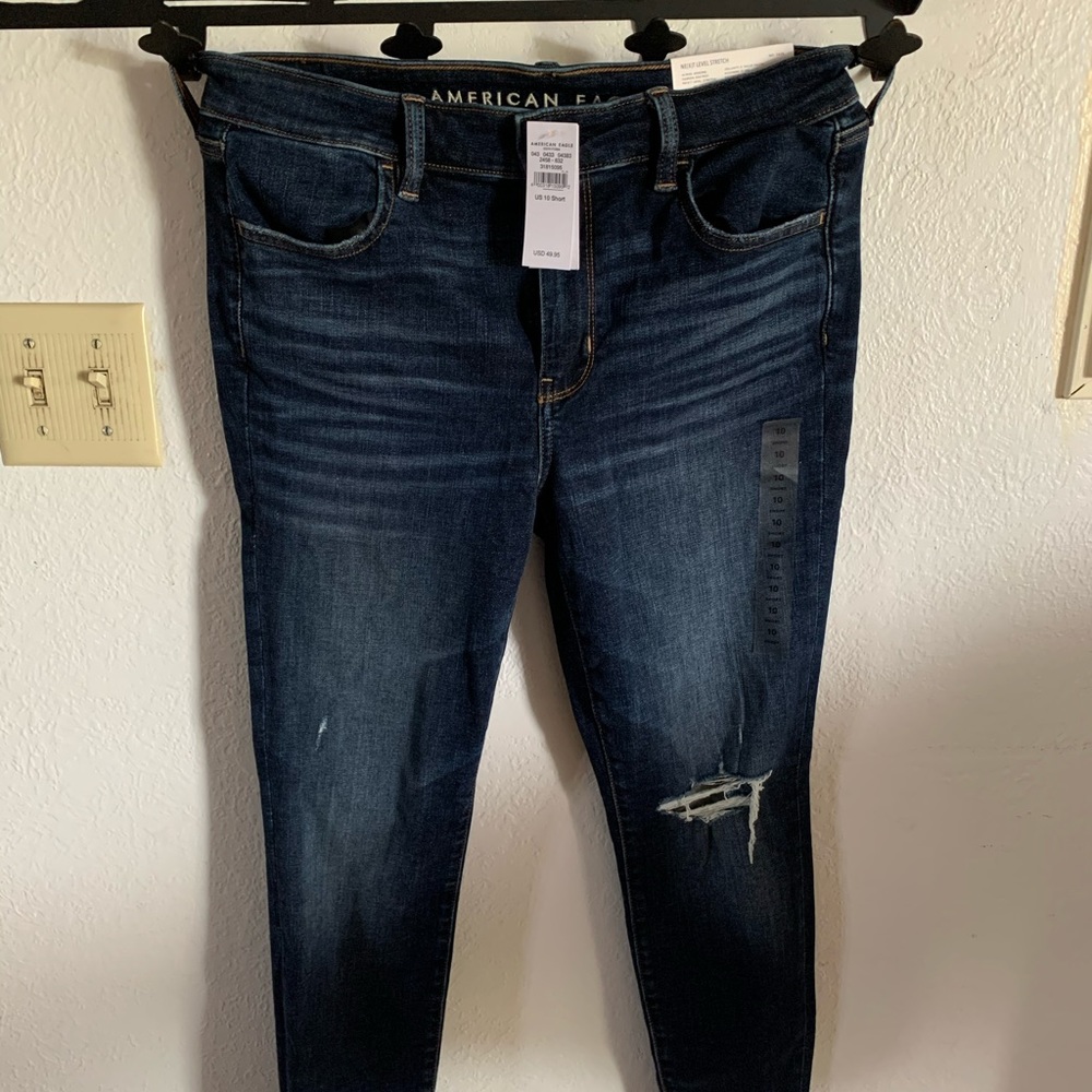 NWT American Eagle Hi Rise Jegging Short